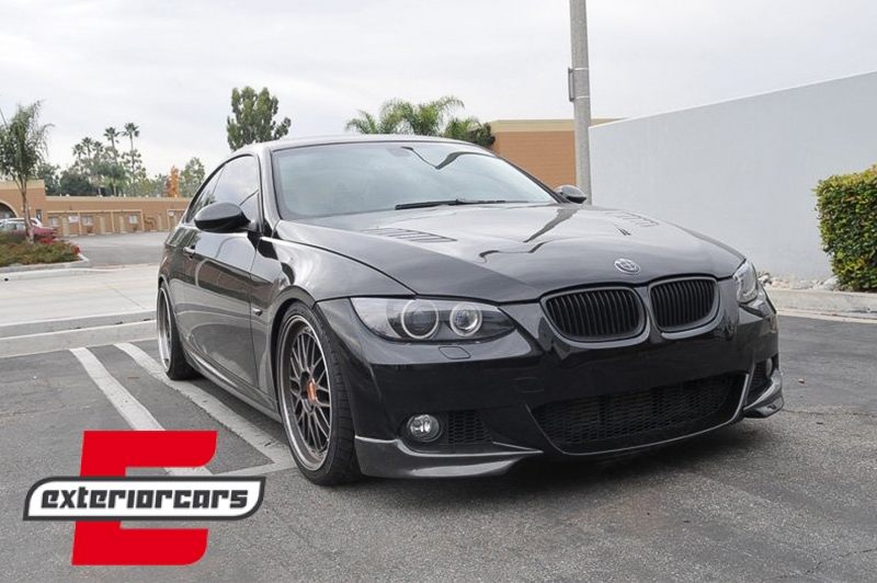 Prednji splitteri M paket dizajn (mat crna) / BMW serije 3 E92 Coupe E93 Cabrio (2006-2010), 40260
