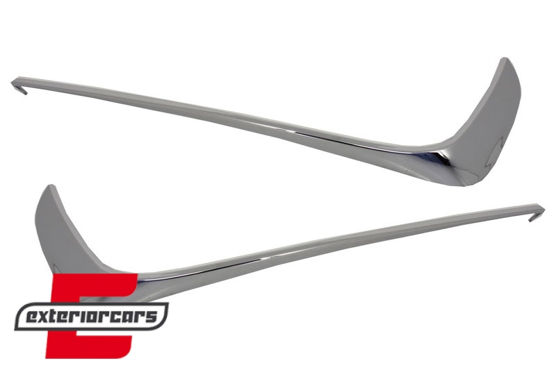 Prednji splitteri S65 AMG dizajn (chrome) / Mercedes S-klasa W222 (2013-06.2017), FBFLMBW222