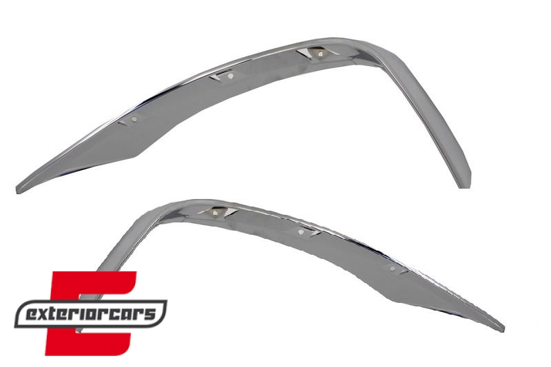 Prednji splitteri S65 AMG dizajn (chrome) / Mercedes S-klasa W222 (2013-06.2017), FBFLMBW222