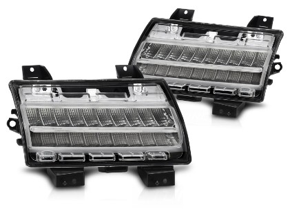 Prednji žmigavci DRL SEQ (chrome) / Jeep Wrangler IV JL/JLU (2018-2023), LPCH45