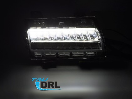Prednji žmigavci DRL SEQ (smoke) / Jeep Wrangler IV JL/JLU (2018-2023), LPCH46