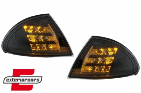 Prednji žmigavci LED (crna) / BMW serije 3 E46 (05.1998-08.2001) limuzina karavan, KPBM50