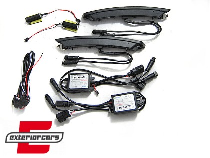 Prednji žmigavci LED SEQ sa dnevnim svjetlima DRL (bijela) / VW New Beetle (2006-2010), KPVW32