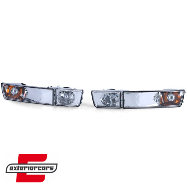 Prednji žmigavci sa maglenkama (chrome) / VW Golf III 3 Vento (1991-1998), KPVW02