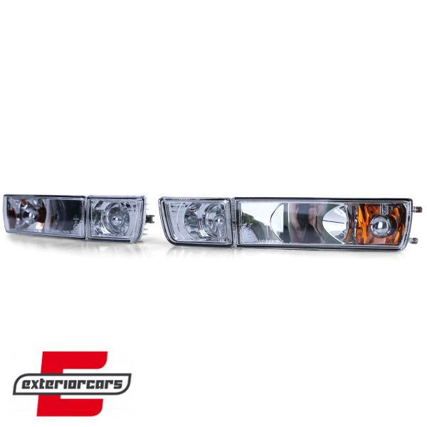 Prednji žmigavci sa maglenkama (chrome) / VW Golf III 3 Vento (1991-1998), KPVW02