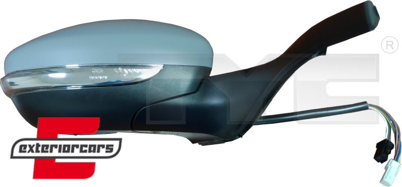 Retrovizor (desna strana) / Peugeot 208 + 2008 (2012-2020), 326-0169
