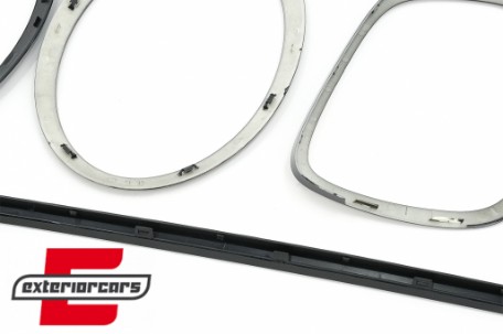 Set ukrasa prednji farovi/maska/stražnja svjetla Surround poklopci (piano crna) / MINI III F55 F56 Hatchback F57 Cabrio (2014-), 40594