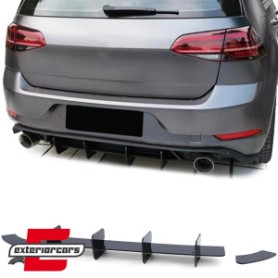 Splitter difuzora zraka GTI dizajn (piano crna) / VW Golf 7.5 Facelift GTI (2017-2020), 40131