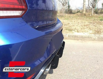 Splitter difuzora zraka GTI dizajn / VW Polo 6R GTI (2011-2018), RDLVWPO6RGTI