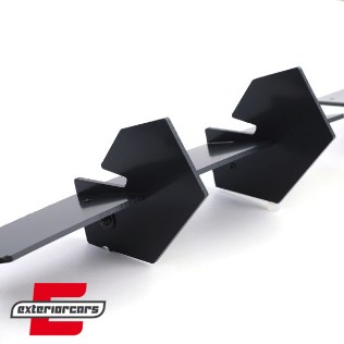 Splitter difuzora zraka (piano crna) / Ford Mustang GT MK6 (2014-2017), 40442