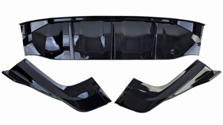 Splitter difuzora zraka (piano crna) / Mercedes GLC Coupe C254 Sport Line (2022-2026), 43585