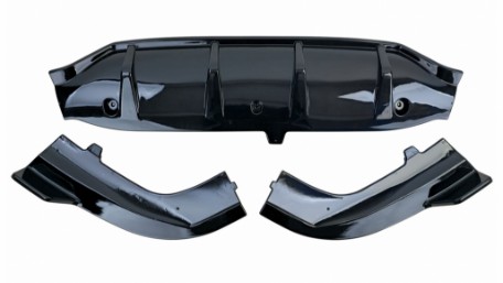 Splitter difuzora zraka (piano crna) / Mercedes GLC-klasa X254 SUV Sport Line (2022-2026), 43584