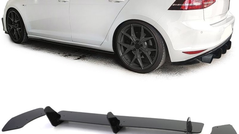 Splitter difuzora zraka (piano crna) / VW Golf 7 VII GTI GTD (2013-2017), 41431