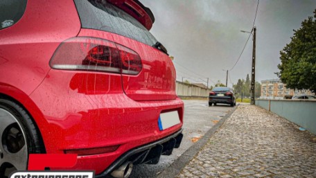Splitter difuzora zraka (piano crna) / VW Golf VI 6 GTI (2008-2013), 41075