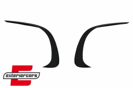 Splitteri prednjeg branika AERO dizajn (piano crna) / Mercedes C klasa W206 Sport Line (2021-), GCP-SW-MB-078