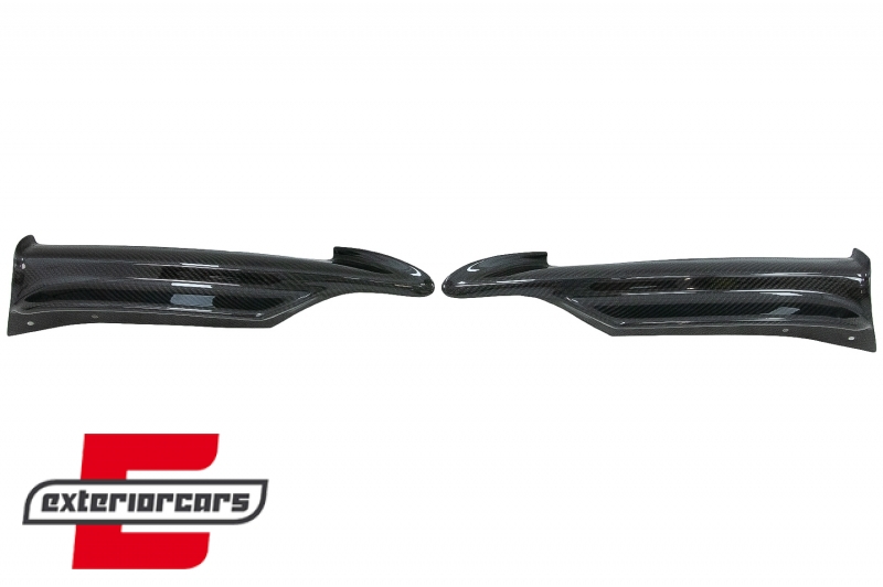 Splitteri za M paket branik (pravi carbon) / BMW serije 3 E90 E91 limuzina karavan (2005-2008), 2643CF