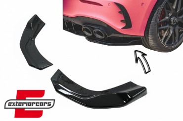 Splitteri zadnjeg branika AMG dizajn (piano crna) / Mercedes A-klasa W177 A35 A45 Hatchback (2018-12.2022), GCP-SW-MB-072