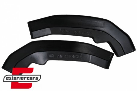 Splitteri zadnjeg branika (crna) / Alfa Romeo Stelvio 949 (2016-2020), RBSPALFS949