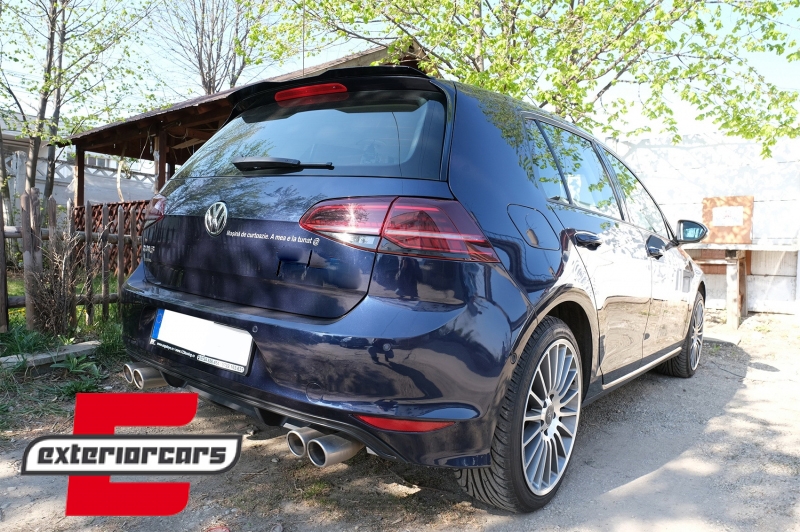 Spojler stražnjeg stakla GTI dizajn (piano crna) / VW Golf 7 & 7.5 (2012-2020), TRFVWG7