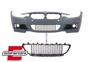 Središnja donja mrežica prednji branik M paket dizajn / BMW serije 3 F30 F31 (2011-2019), FBGBMF30MT