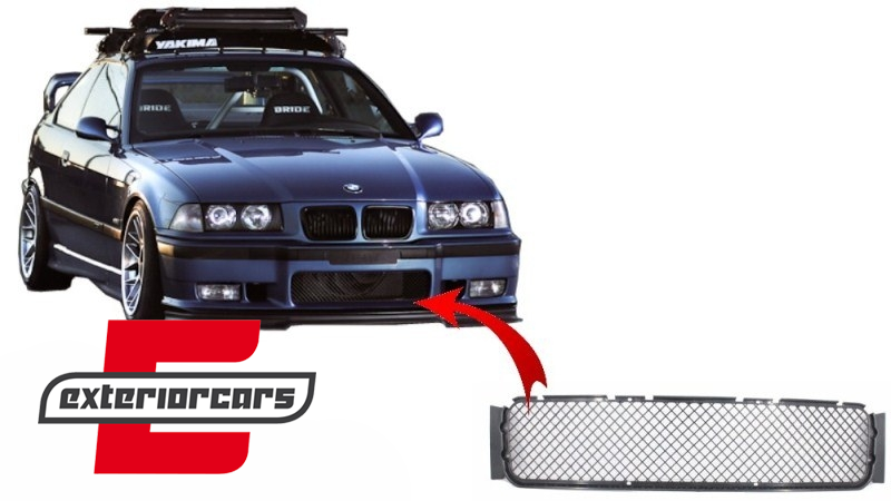 Središnja donja mrežica za prednji branik M3 dizajn / BMW serije 3 E36 (1992-1998), FBGBME36M3