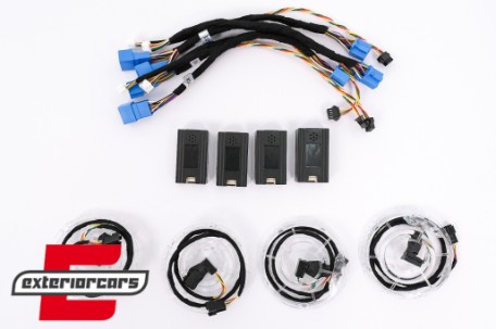 Srednji poklopac zvučnika na vratima 64 boje LED / Mercedes S-klasa W222 (2013-2020), MDSPK64CW222