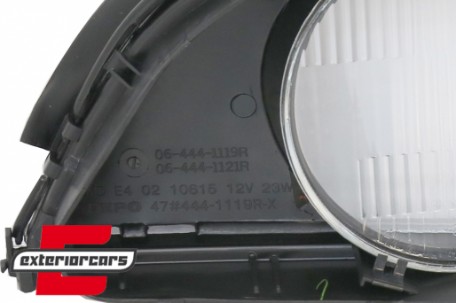 Staklo fara (smoke) (desna strana) / BMW serije 5 E39 (1995-2000), HGBME39SR