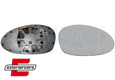 Staklo retrovizora (desna strana) / BMW serije 1 E81, E82, E87, E88 + serije 3 E90, E91, E92, E93 (09.2004-09.2009), 303-0131-1
