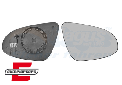 Staklo retrovizora (desna strana) / Citroen C1 + Peugeot 108 + Toyota Aygo (2014-), 336-0127-1