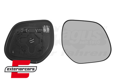 Staklo retrovizora (desna strana) / Mitsubishi ASX, Outlander II + Peugeot 4007 4008 (2006-2013), 323-0013-1