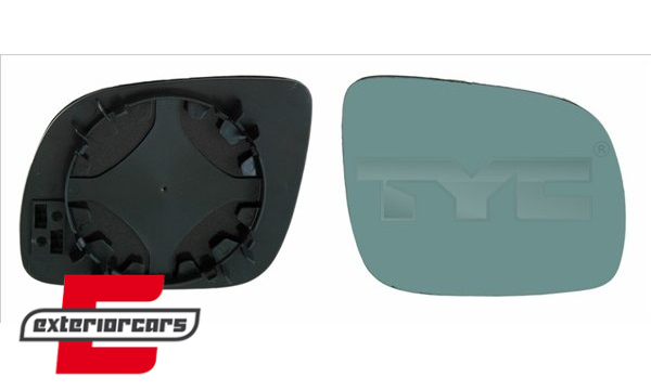 Staklo retrovizora (desna strana) / Seat Arosa Leon Toledo Cordoba Ibiza + VW Bora Golf 4 Lupo Passat Polo (1996-2006), 337-0295-1