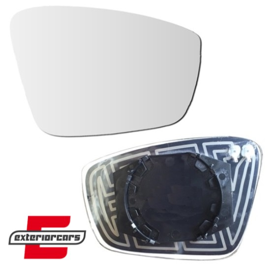 Staklo retrovizora (desna strana) / SEAT TOLEDO + ŠKODA RAPID + FABIA (07.2012-), 332-0057-1