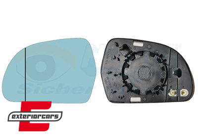 Staklo retrovizora (lijeva strana) / Audi A3 8P + A8 4E + A6 4F + A5 8T 8F + Q3 + A4 8K / ŠKODA OCTAVIA 1Z + SUPERB 2 (2007-2018), 332-0086-1