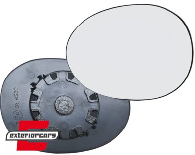 Staklo retrovizora (lijeva strana) / CITROEN C1 + PEUGEOT 107 + TOYOTA AYGO (06.2005-12.2014), 305-0116-1