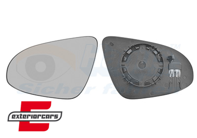 Staklo retrovizora (lijeva strana) / Citroen C1 + Peugeot 108 + Toyota Aygo (2014-), 336-0128-1