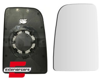 Staklo retrovizora (lijeva strana) / MERCEDES SPRINTER + VW CRAFTER (2009-2018), 321-0158-1