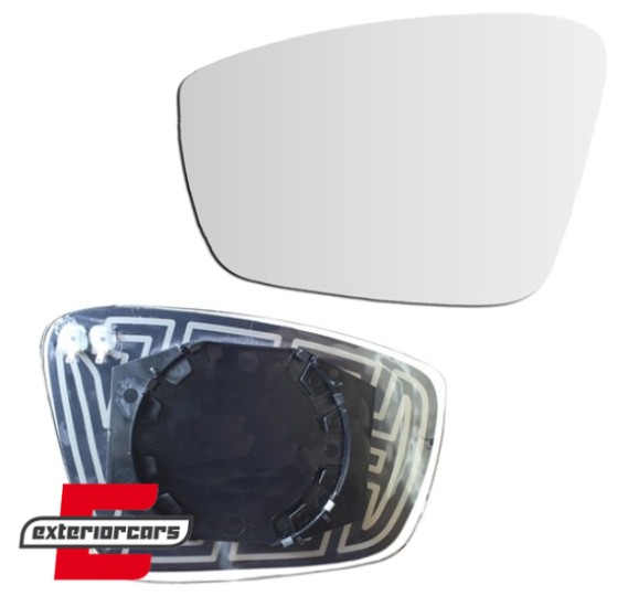Staklo retrovizora (lijeva strana) / SEAT TOLEDO + ŠKODA RAPID + FABIA (07.2012-), 332-0058-1