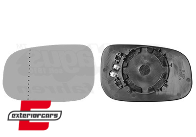 Staklo retrovizora (lijeva strana) / Volvo C30 + C70 + S40 + S60 + V50 + V70 (2006-2010), 338-0042-1