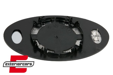 Staklo retrovizora (lijeva=desna strana) / Mini Cooper + One + Convertible (2001-2006), 322-0001-1