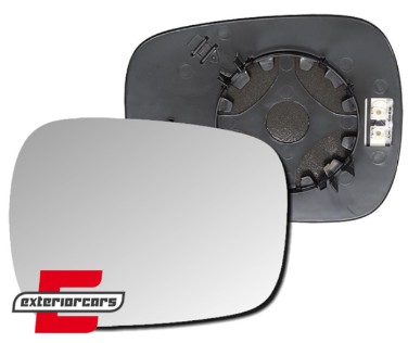 Staklo retrovizora (lijeva=desna strana) / RENAULT KANGOO + NISSAN KUBISTAR (06.2001-10.2009), 328-0031-1