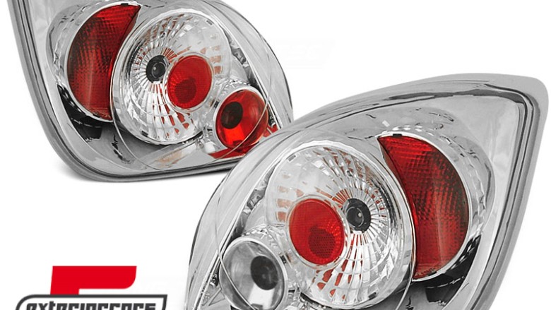 Stražnja svjetla (chrome) / Ford Fiesta Mk4 Hatchback (1995-2002), LTFO08
