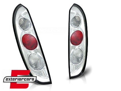 Stražnja svjetla (chrome) / Opel Corsa C (2000-2006) hatchback 3V 5V, LTOP34