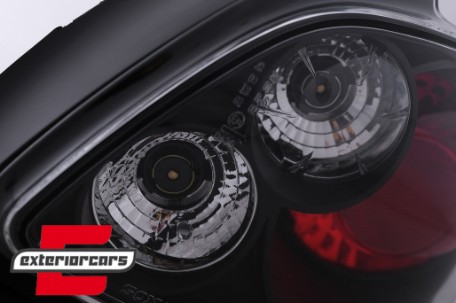 Stražnja svjetla (crna) / Peugeot 206 CC (1998-2004) 2 vrata, LTPE02