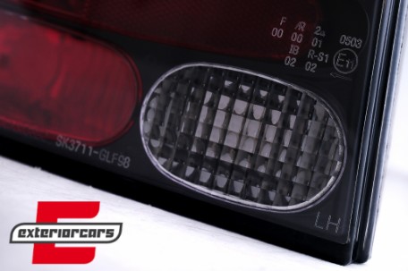 Stražnja svjetla (crna) / Volkswagen Golf 4 (09.1997-09.2003), LTVW50