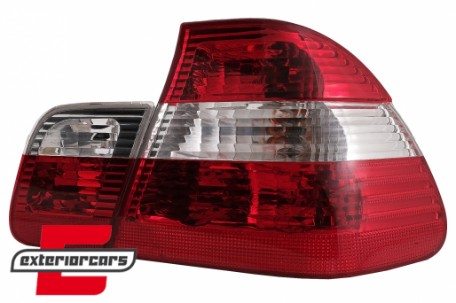 Stražnja svjetla (crvena/kristal) / BMW serije 3 E46 limuzina (1998-08.2001), LTBM16