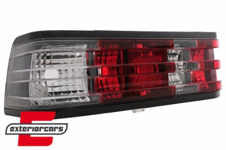 Stražnja svjetla (crvena/kristal) / Mercedes W201 190 (12.1982-05.1993), LTME10