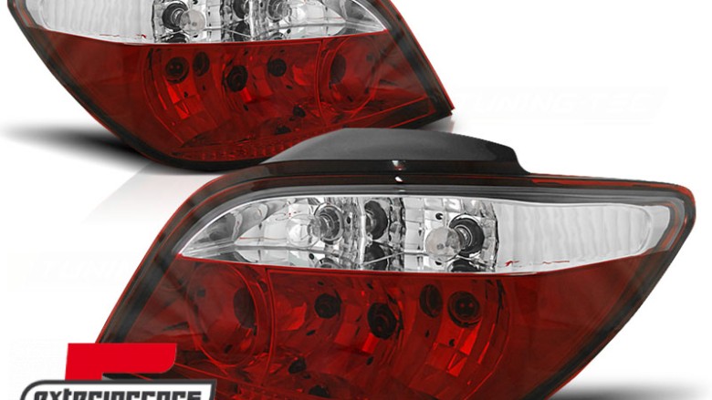 Stražnja svjetla (crvena/kristal) / Peugeot 307 hatchback (04.2001-2007) 3V 5V, LTPE19
