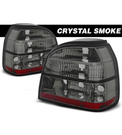 Stražnja svjetla (kristal/smoke) / Volkswagen Golf 3 (09.1991-08.1997), LTVW60