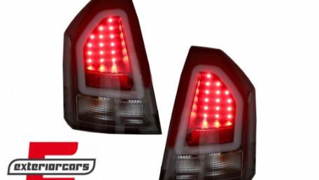 Stražnja svjetla LedBar (crna) / Chrysler 300C limuzina (2005-2007), LDCH19