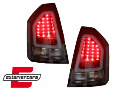 Stražnja svjetla LedBar (crna) / Chrysler 300C limuzina (2005-2007), LDCH19